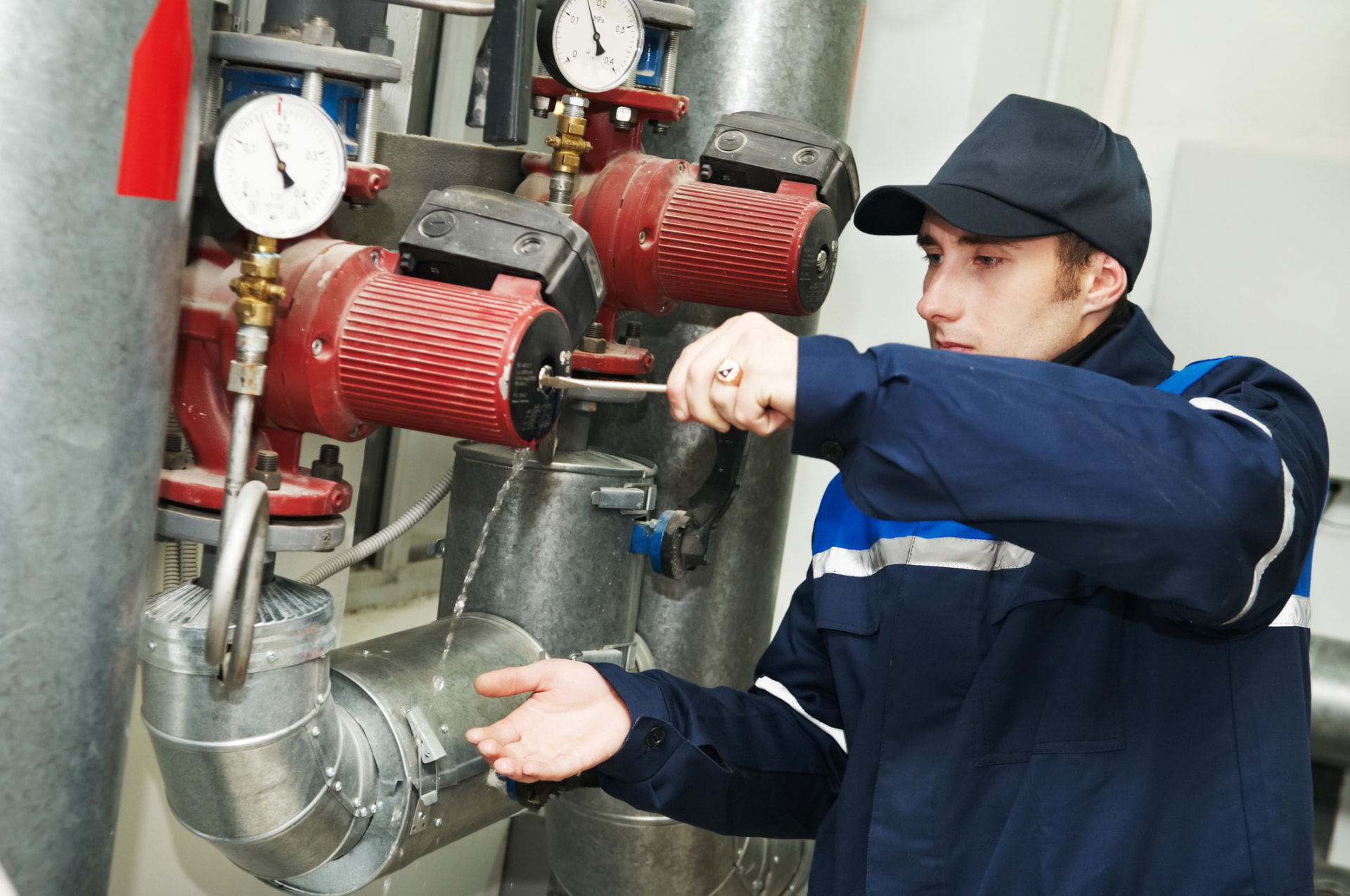 Fuel Polishing being carried out on site by Diesel Fuelmasters